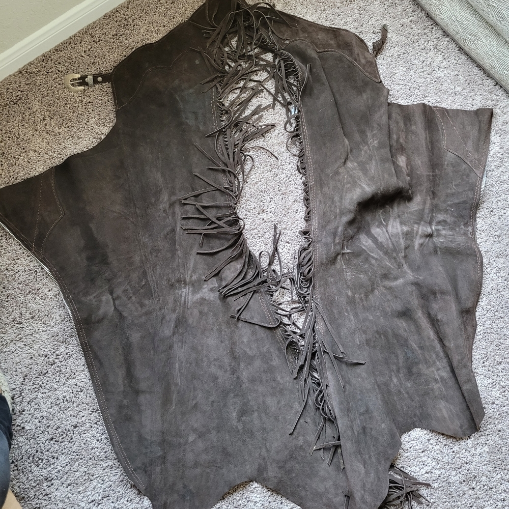 Chocolate Western Chaps